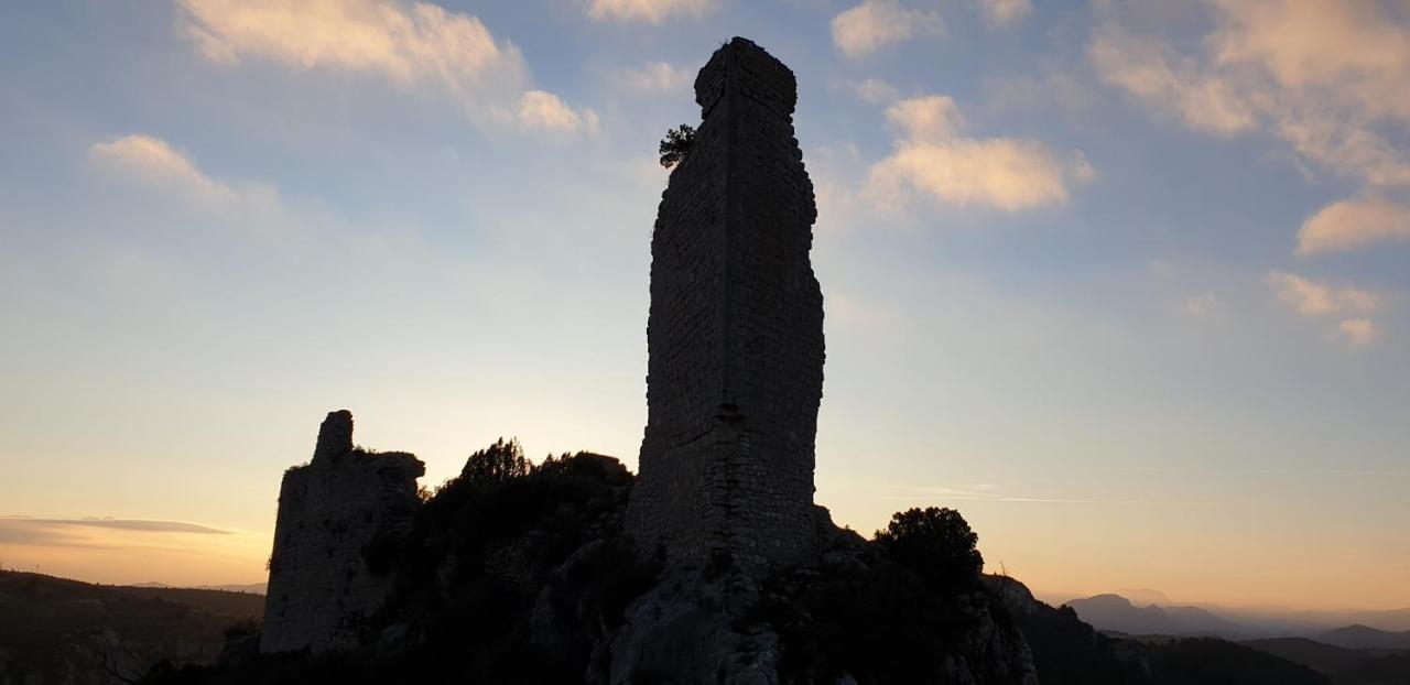 Chambres d'Hôtes et Gîtes- L'Abri sous Roche Tautavel Exterior foto